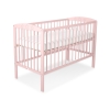 Lit pour Bébé 120x60 cm Rose Poudré étoiles