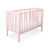 Lit pour Bébé 120x60 cm Rose Poudré étoiles