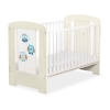 Lit pour Bébé 60x120 cm Crème Hiboux