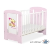 Lit pour Bébé 60x120 cm Rose Papillon