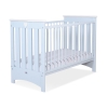 Lit pour Bébé a Barreaux 120x60 cm Lorenzo Bleu