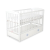 Lit pour Bébé avec Tiroir 120x60 cm Maxi Cœurs