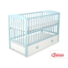 Lit pour Bébé avec Tiroir 120x60 cm Maxi Cœurs