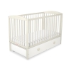 Lit pour Bébé avec Tiroir 120x60 cm Maxi Cœurs
