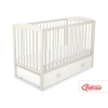 Lit pour Bébé avec Tiroir 120x60 cm Maxi Cœurs