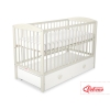 Lit pour Bébé avec Tiroir 120x60 cm Maxi Cœurs