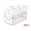 Lit pour Bébé avec Tiroir 120x60 cm Maxi étoiles