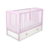 Lit pour Bébé avec Tiroir 120x60 cm Maxi étoiles