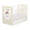 Lit pour Bébé avec Tiroir 120x60 cm Maxi Forêt