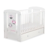 Lit pour Bébé avec Tiroir 120x60 cm Maxi Hiboux