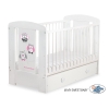 Lit pour Bébé avec Tiroir 120x60 cm Maxi Hiboux