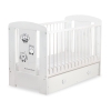 Lit pour Bébé avec Tiroir 120x60 cm Maxi Hiboux