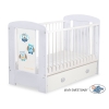 Lit pour Bébé avec Tiroir 120x60 cm Maxi Hiboux