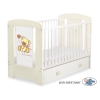 Lit pour Bébé avec Tiroir 120x60 cm Maxi Papillon