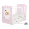 Lit pour Bébé avec Tiroir 120x60 cm Maxi Papillon