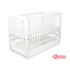 Lit pour Bébé avec Tiroir 120x60 cm Standard Cœurs