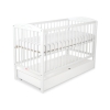 Lit pour Bébé avec Tiroir 120x60 cm Standard Cœurs