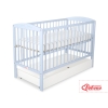 Lit pour Bébé avec Tiroir 120x60 cm Standard Cœurs