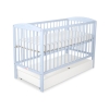 Lit pour Bébé avec Tiroir 120x60 cm Standard Cœurs