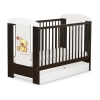 Lit pour Bébé avec Tiroir 120x60 cm Standard Crème Papillon