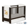 Lit pour Bébé avec Tiroir 120x60 cm Standard Crème Papillon