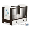 Lit pour Bébé avec Tiroir 120x60 Maxi Hiboux
