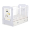 Lit pour Bébé avec Tiroir 120x60 Maxi Hiboux