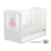 Lit pour Bébé avec Tiroir 120x60 Standard Glamour