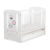 Lit pour Bébé avec Tiroir 120x60 Standard Hiboux