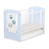 Lit pour Bébé avec Tiroir 120x60 Standard Hiboux