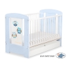 Lit pour Bébé avec Tiroir 120x60 Standard Hiboux
