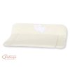 Matelas à Langer en Coton Crème Cœurs