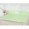 Matelas à Langer Moelleux Vert Cœurs