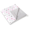 Matelas de Jeu pour Tipi Rose Gris étoiles