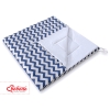 Matelas de Sol pour Tipi (Teepee) Bleu Foncé Chevron