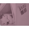 Méga Lot: Tente de Tipi + Tapis de Jeu + Oreillers + Plumes Violet Pastel