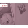 Méga Lot: Tente de Tipi + Tapis de Jeu + Oreillers + Plumes Violet Pastel