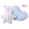 Méga Lot: Tipi pour Enfant avec Tapis de Jeu et Oreillers Bleu