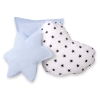 Méga Lot: Tipi pour Enfant avec Tapis de Jeu et Oreillers Bleu