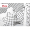 Méga Lot: Tipi pour Enfant avec Tapis de Jeu et Oreillers Gris