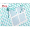 Méga Lot: Tipi pour Enfant avec Tapis de Jeu et Oreillers Turquoise
