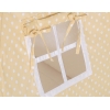 Méga Set: Tipi avec Tapis de Sol et Oreillers Beige à Pois