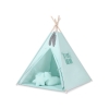 Méga Set: Tipi avec Tapis de Sol et Oreillers Menthe
