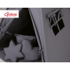 Méga Set: Tipi pour Enfant avec Tapis de Jeu et Oreillers Anthracite