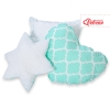 Méga Set: Tipi pour Enfant avec Tapis de Jeu et Oreillers Menthe Maroc