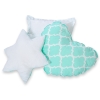 Méga Set: Tipi pour Enfant avec Tapis de Jeu et Oreillers Menthe Maroc