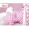 Méga Set: Tipi pour Enfant avec Tapis de Jeu et Oreillers Rose