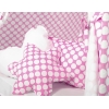 Méga Set: Tipi pour Enfant avec Tapis de Jeu et Oreillers Rose