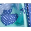 Méga Set: Tipi pour Enfant avec Tapis de Sol et Oreillers + Plumes