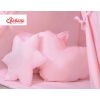 Méga Set: Tipi pour Enfant avec Tapis de Sol et Oreillers + Plumes Rose
